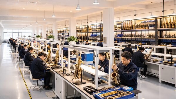 公司年产50万件乐器智能制造产线正式投产